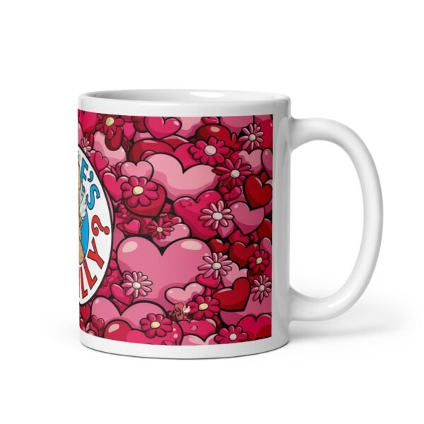Where’s Willy Funny Valentines Mug For Him - Image 2