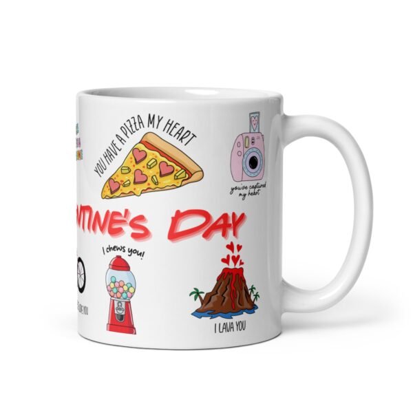 Valentine’s Mug For Him  Corny Funny Jokes Puns Mug - Image 2