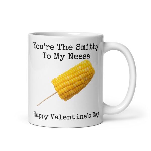 Smithy & Nessa Corn On The Cob Valentines Day Gift Mug - Image 2
