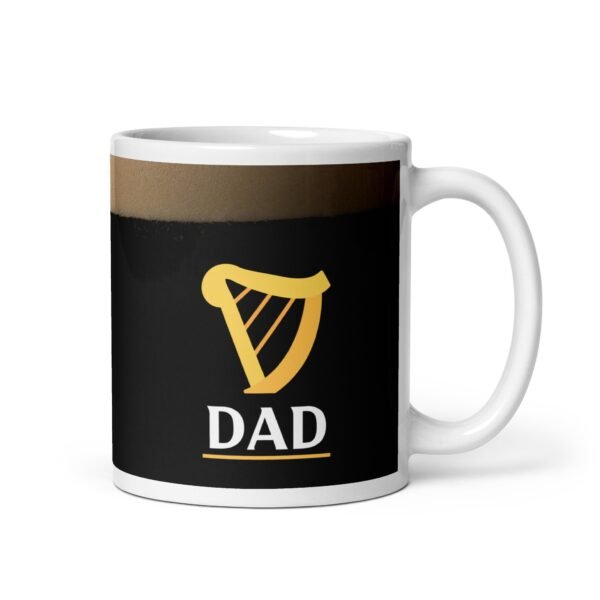 Dad Guinness Mug Dad Birthday Fathers Day Mug - Image 2