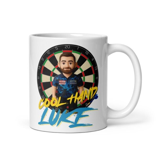 Luke Humphries Cool Hand Luke Darts Mug - Image 2