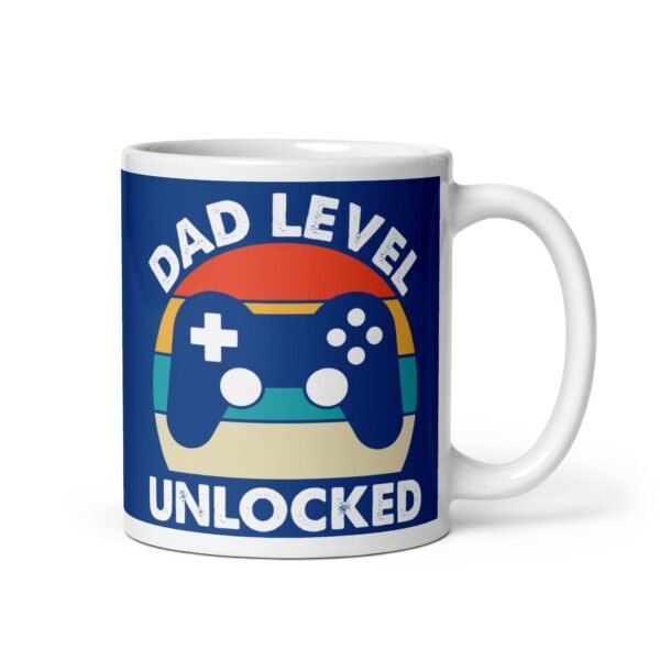 Dad Level Unlocked Mug For Gaming Dads - Image 2