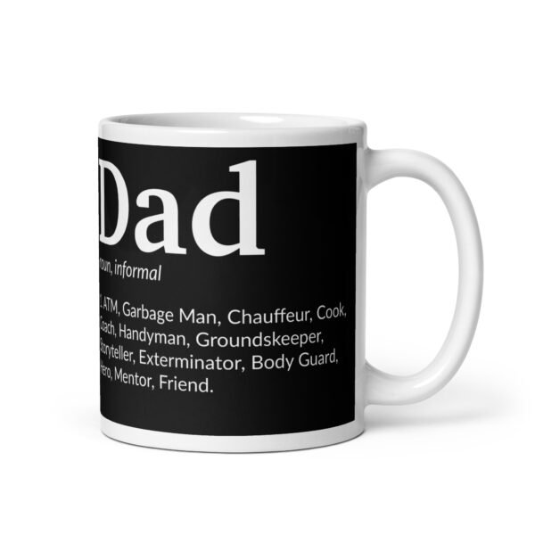 Dad Mug – Dad Description Mug - Image 2