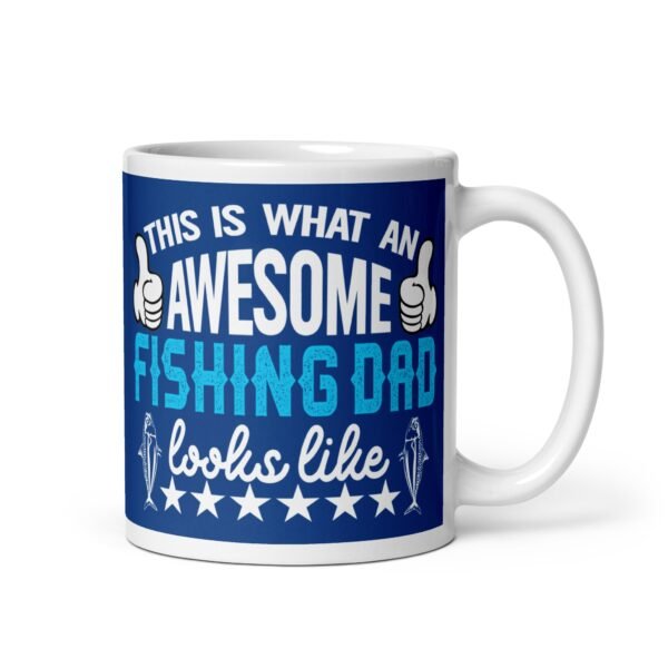 Awesome Fishing Dad Mug Gift for Dads Who Fish - Image 2