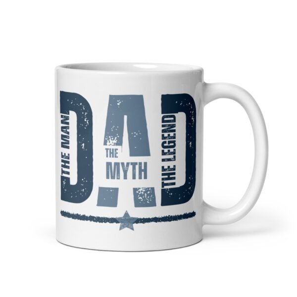 Dad Mug The Man The Myth The Legend Father’s Day Mug - Image 2