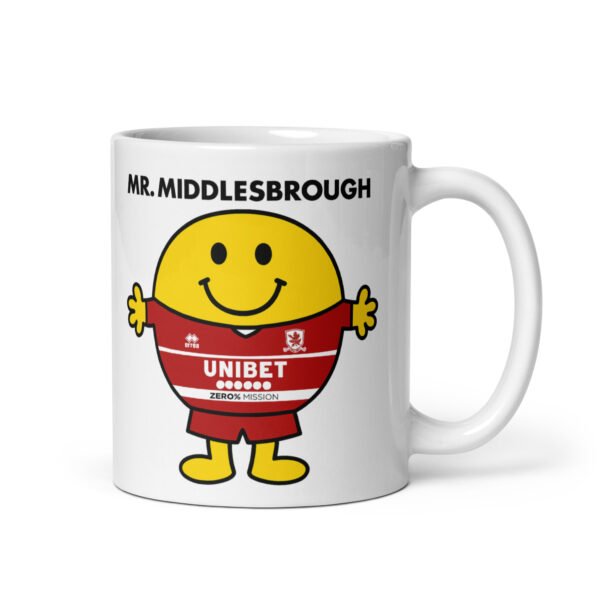 Mr. Middlesbrough Mug Mr. Men Style Mug For Middlesbrough Fans - Image 2