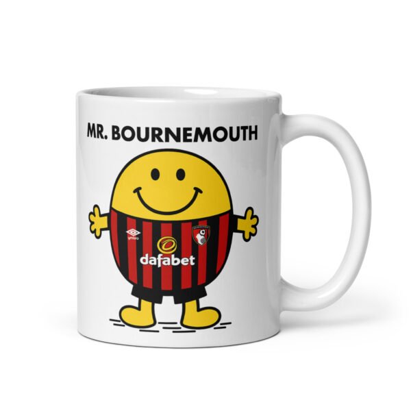 Mr. Bournemouth Mug Mr. Men Style Mug For Bournemouth Fans - Image 2