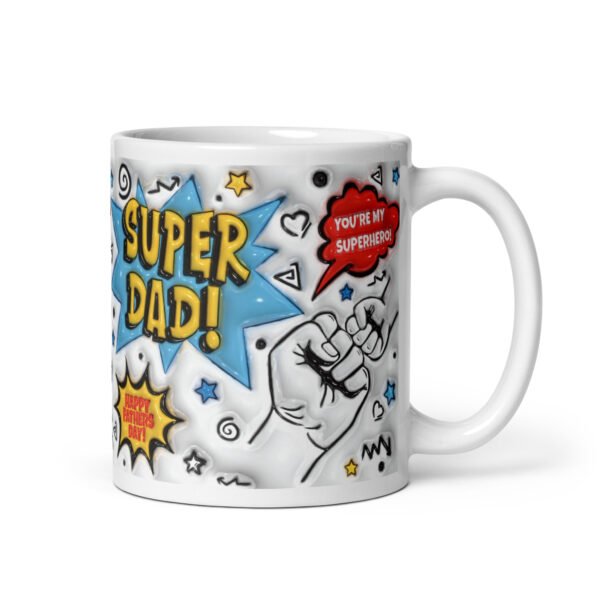 Super Dad Happy Father’s Day Mug For Dads - Image 2