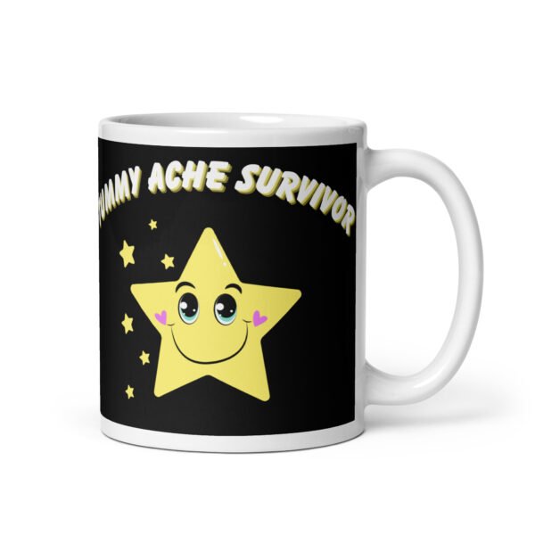 Tummy Ache Survivor Mug Gift For Office Heroes - Image 2