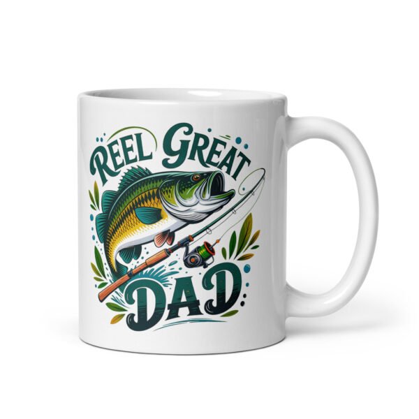 Fishing Dad Mug Reel Great Dad Gift Fathers Day - Image 2